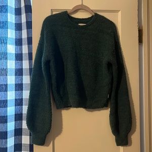 Brixton Maiden Sweater Fuzzy Crop